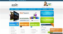 Desktop Screenshot of limonbilisim.com